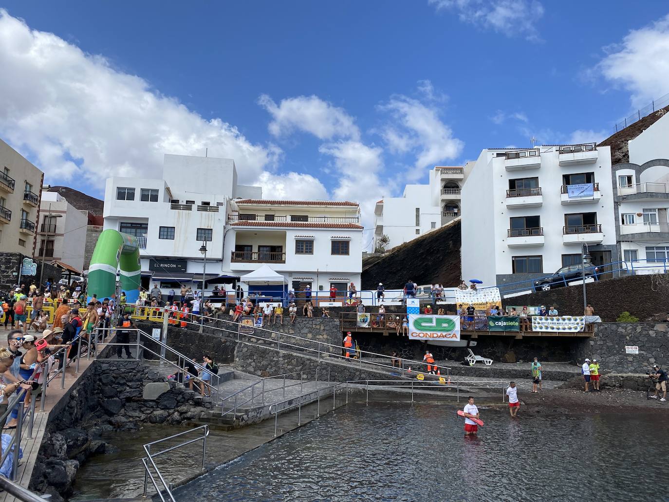Fotos: Travesía a nado «Mar de las Calmas» en el Hierro