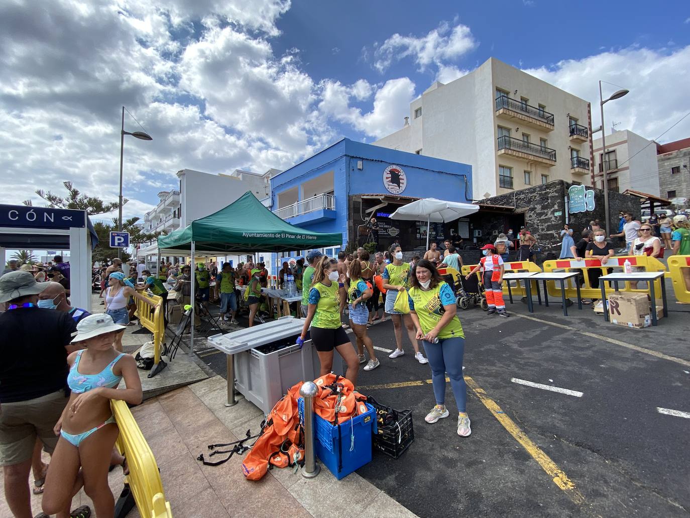 Fotos: Travesía a nado «Mar de las Calmas» en el Hierro