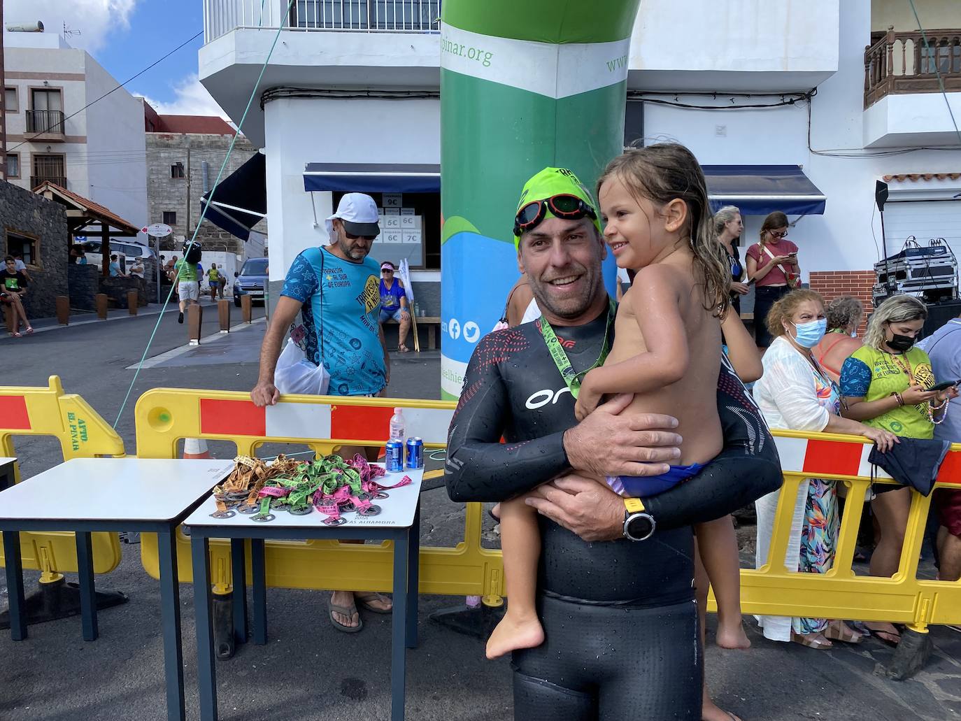 Fotos: Travesía a nado «Mar de las Calmas» en el Hierro