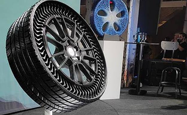 El neumático que acabará con los pinchazos