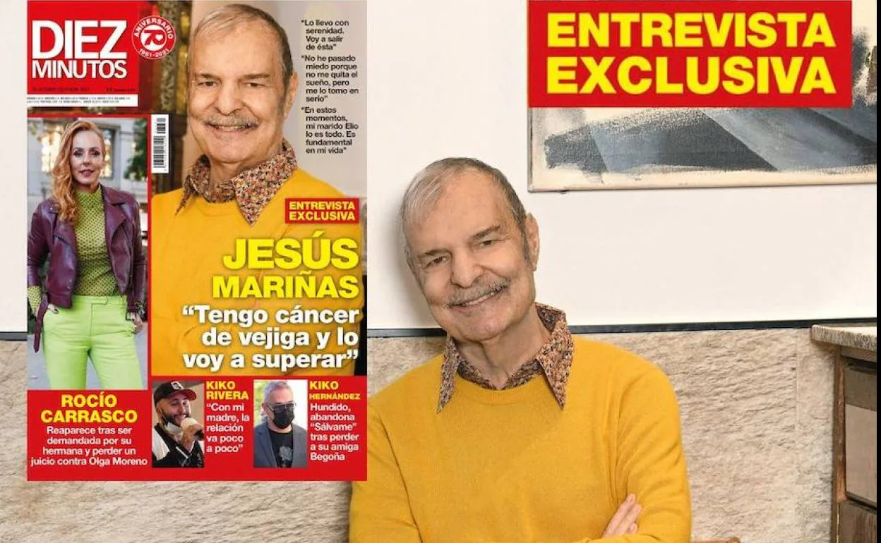 Jesús Mariñas anuncia que tiene cáncer de vejiga