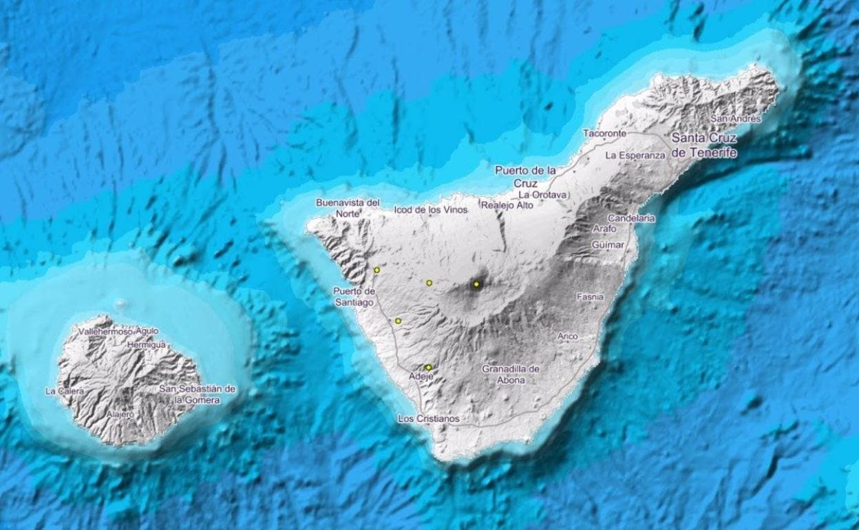 El IGN registra un terremoto de 1.2 en Adeje