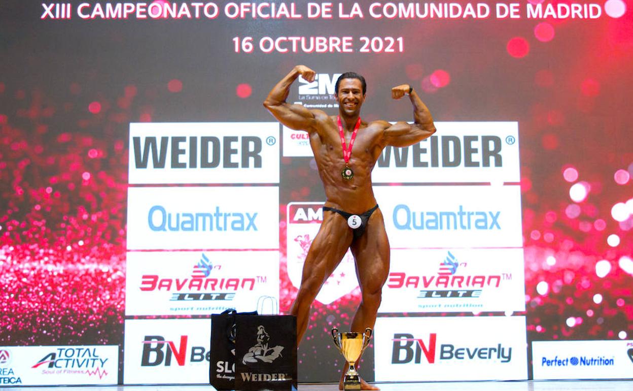 El grancanario Aarón Ojeda bate un récord de competición en Culturismo