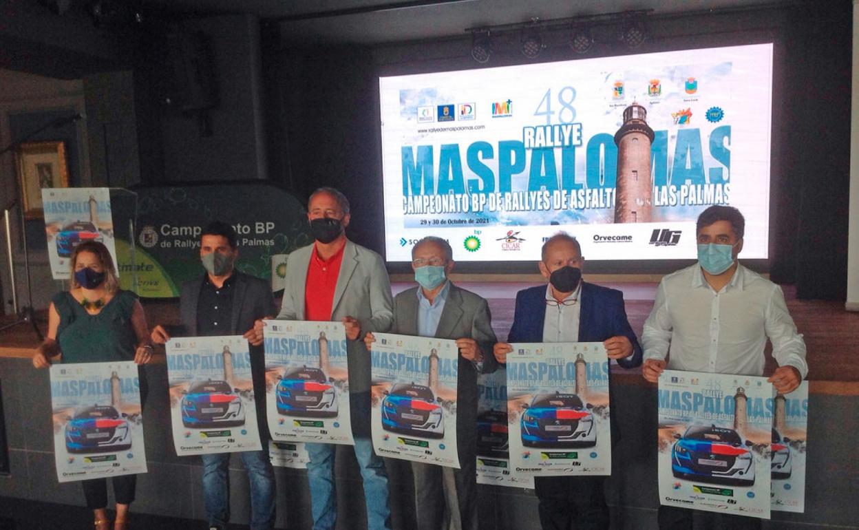 Durante el acto de presentación de una de las pruebas más esperadas de la temporada. 