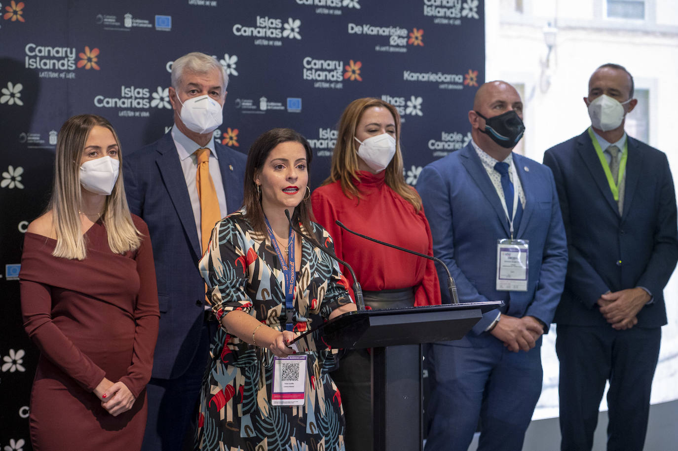 Fotos: Inauguración Canarias en World Trave Market 2021