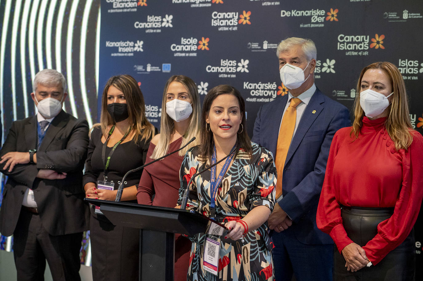 Fotos: Inauguración Canarias en World Trave Market 2021