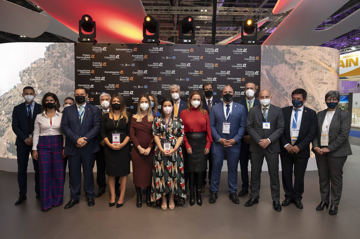 Fotos: Inauguración Canarias en World Trave Market 2021