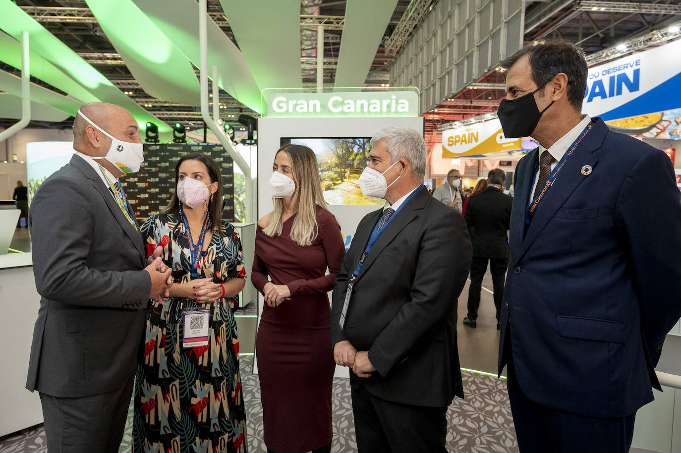 Fotos: Inauguración Canarias en World Trave Market 2021