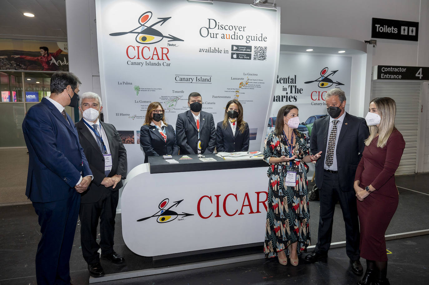 Fotos: Inauguración Canarias en World Trave Market 2021