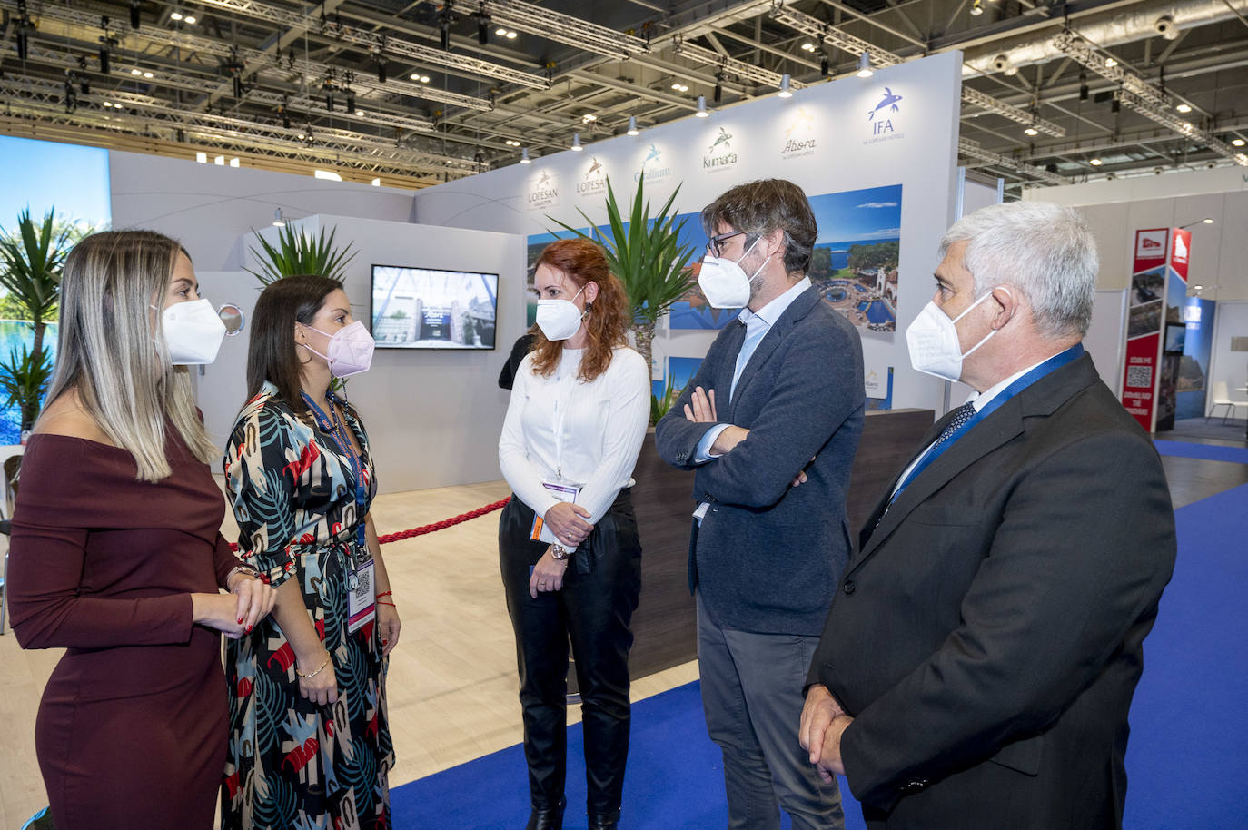 Fotos: Inauguración Canarias en World Trave Market 2021