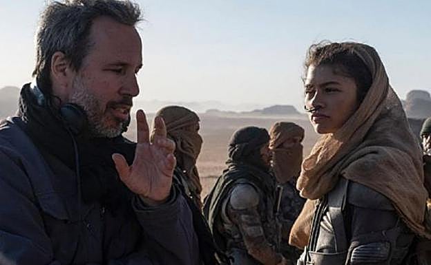 Denis Villeneuve en el rodaje de 'Dune'.