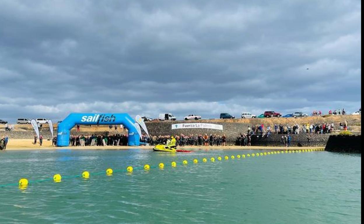 Salida de la prueba. 