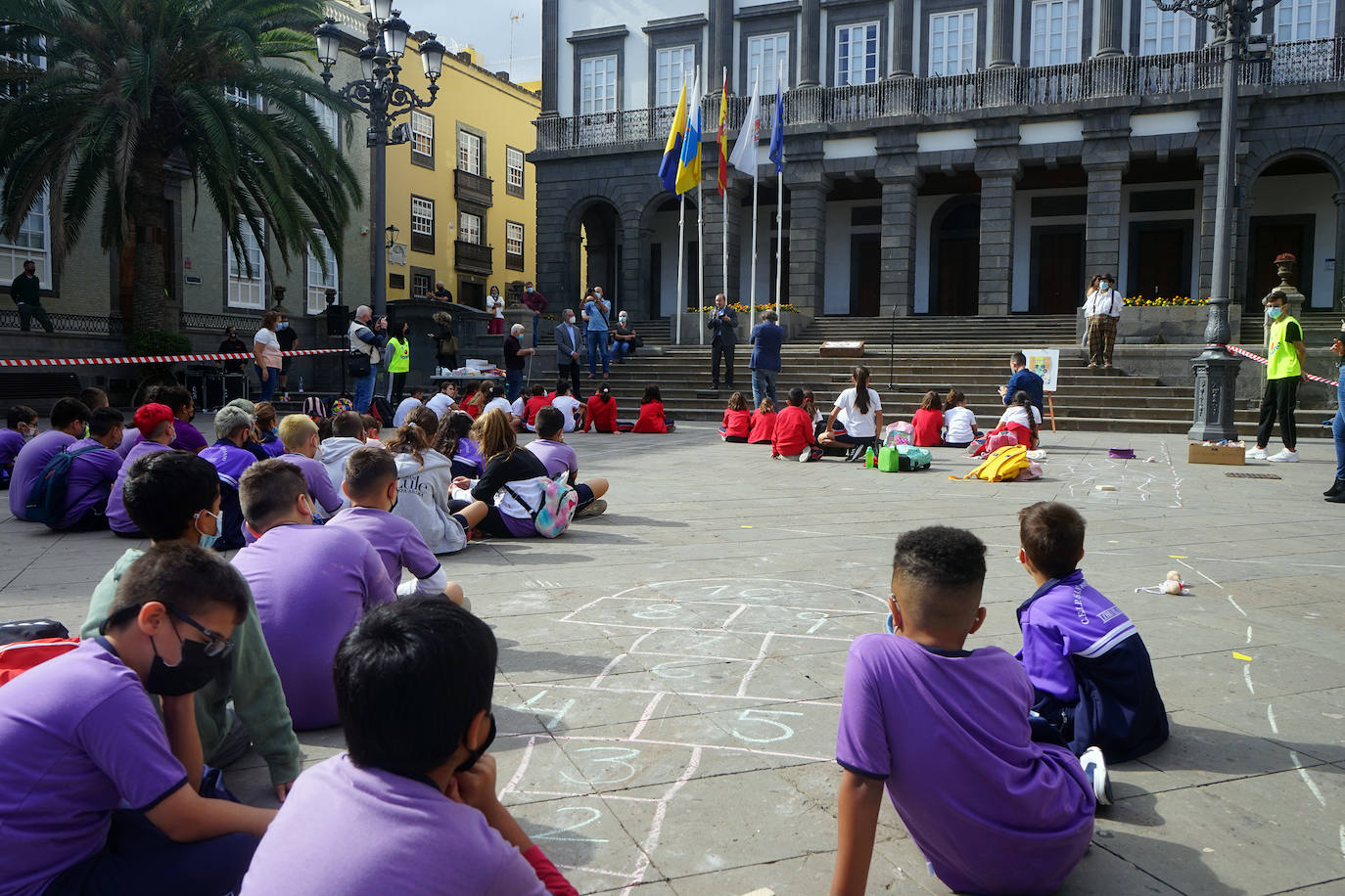 Fotos: Las Palmas GC presenta el proyecto &#039;Juegos de Ayer y Hoy&#039;