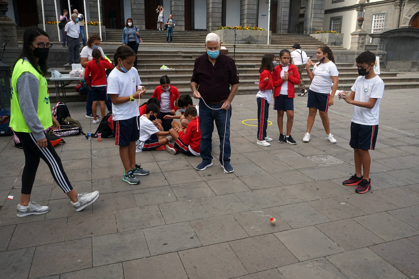 Fotos: Las Palmas GC presenta el proyecto &#039;Juegos de Ayer y Hoy&#039;