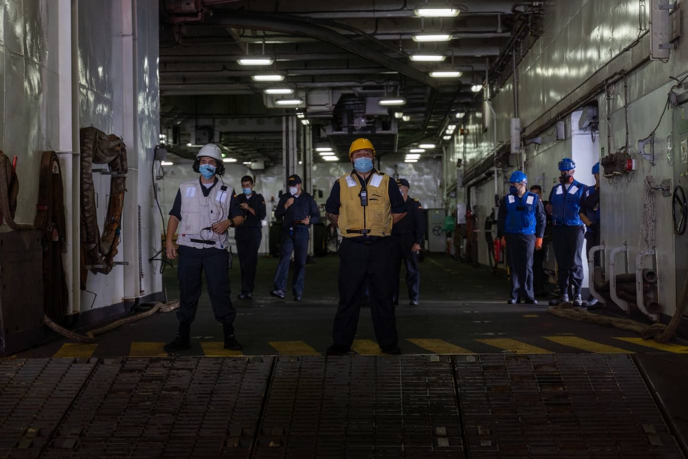 Fotos: Llegada del Buque de Asalto Anfibio «Castilla» a La Palma