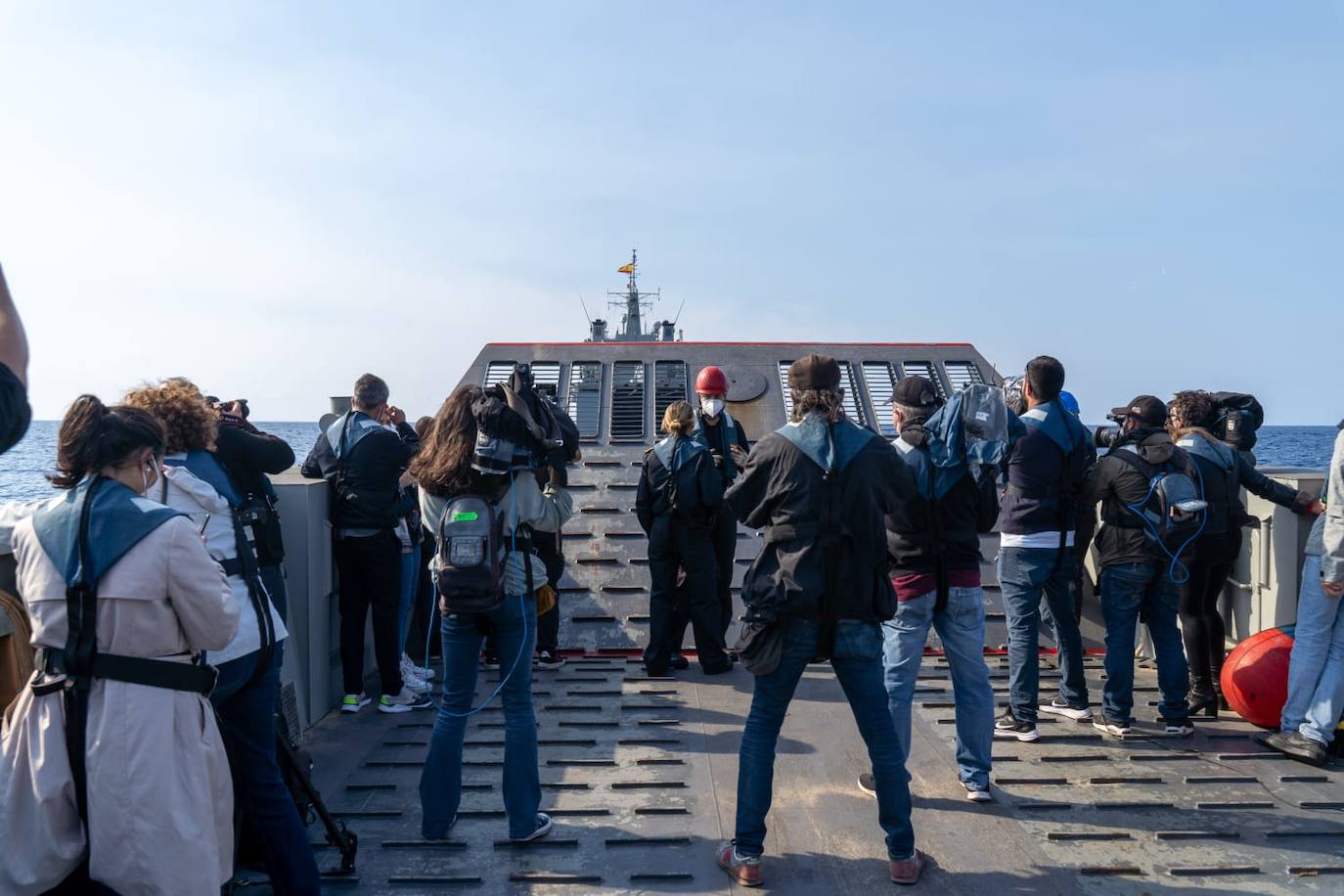 Fotos: Llegada del Buque de Asalto Anfibio «Castilla» a La Palma