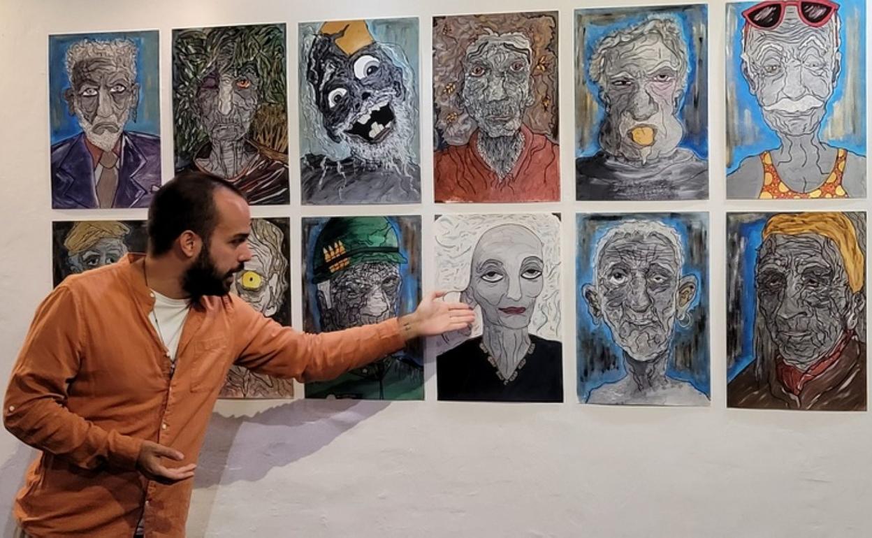 Una caricatura del declive de los dioses griegos