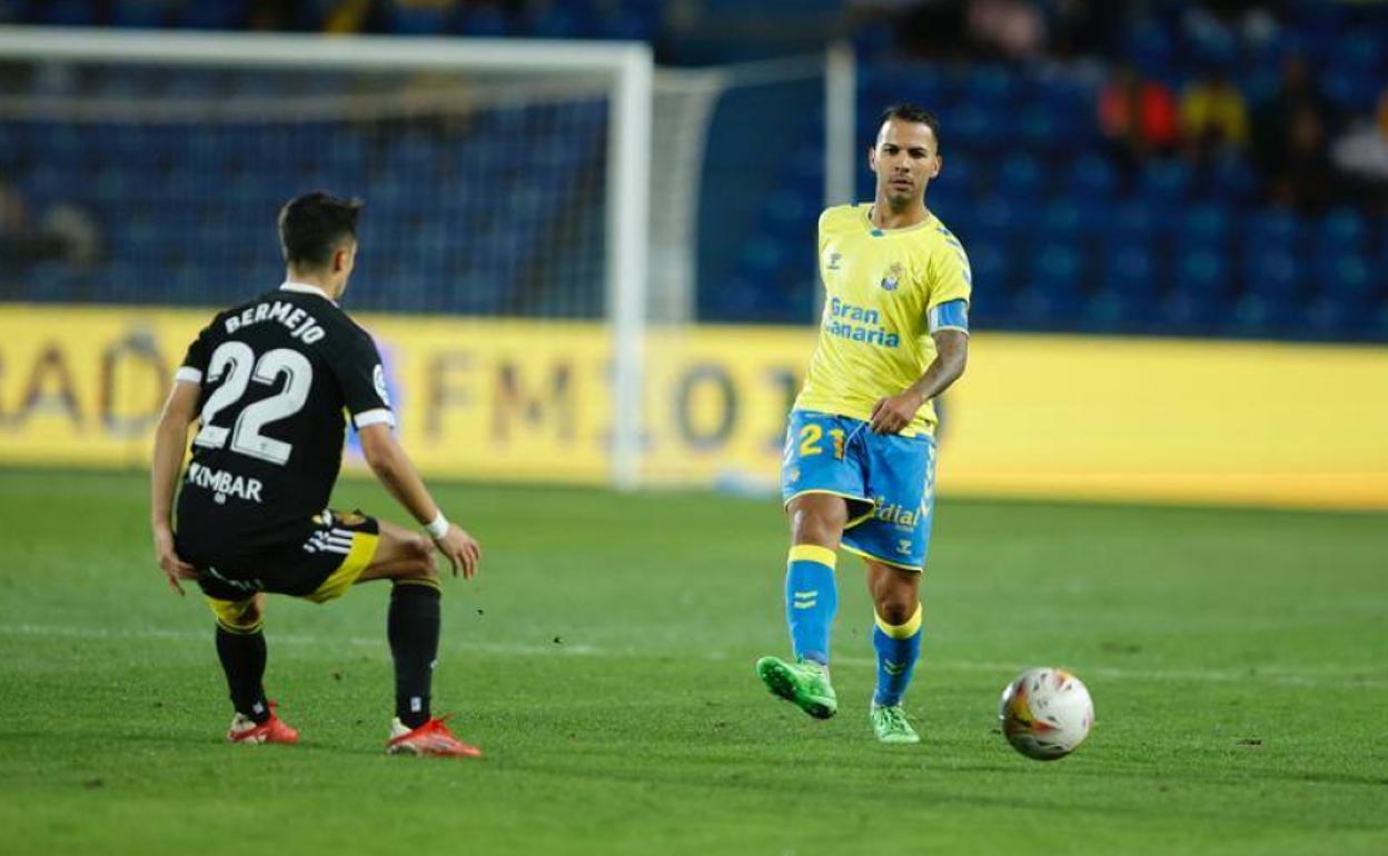 Viera, gran novedad en el once de la UD Las Palmas. 