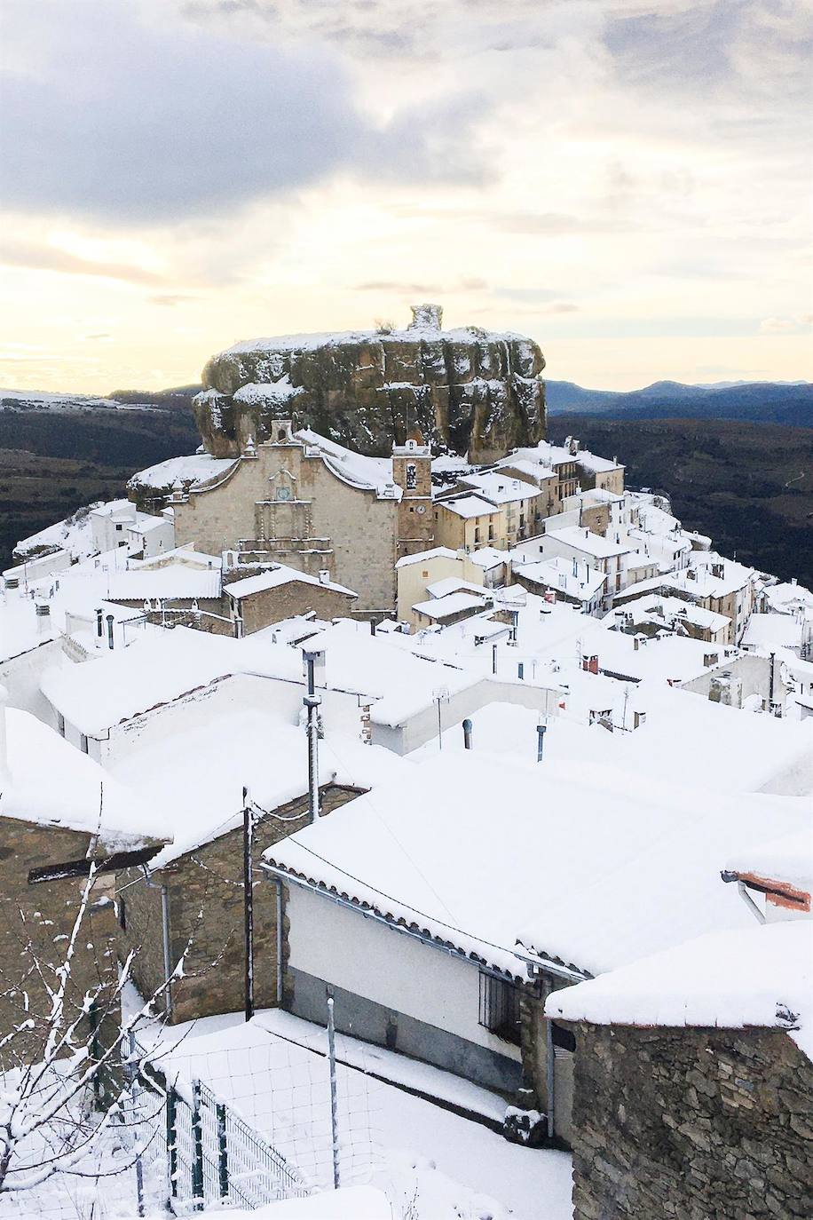 Fotos: Alerta por nieve y lluvia en la península