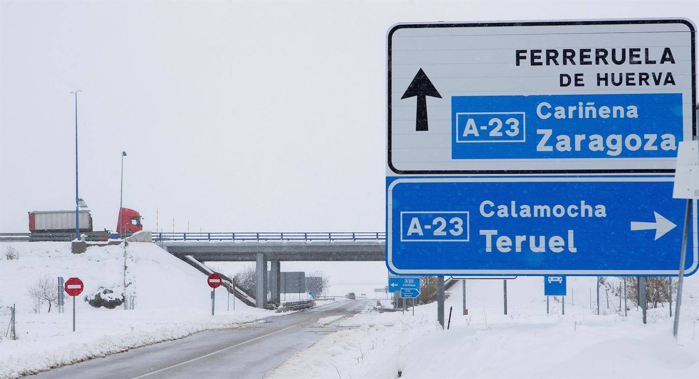 Fotos: Alerta por nieve y lluvia en la península