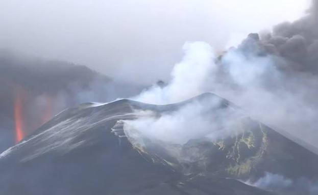 Cierran todos los accesos a la zona del volcán por la mala calidad del aire