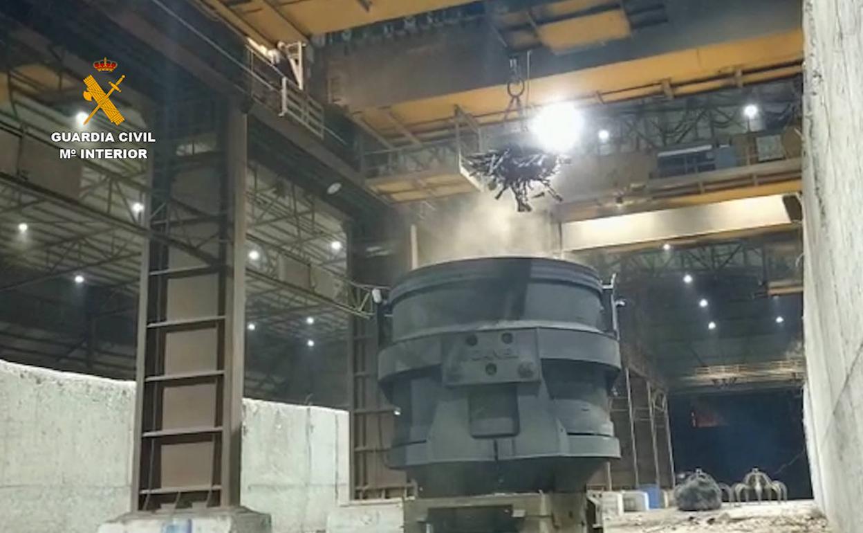 La Guardia Civil destruye 4.117 armas en Canarias