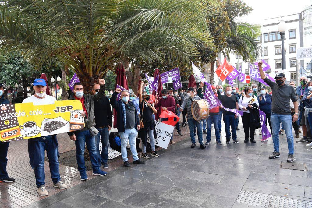 Los trabajadores de JSP se manifiestan contra un ERE «bestial»
