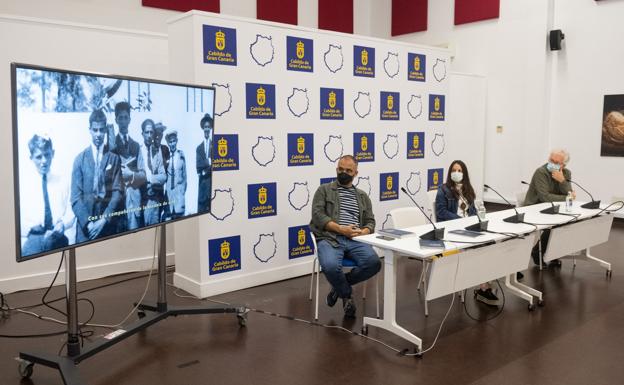 Imagen de la presentación del nuevo libro de Pepe Monagas. 