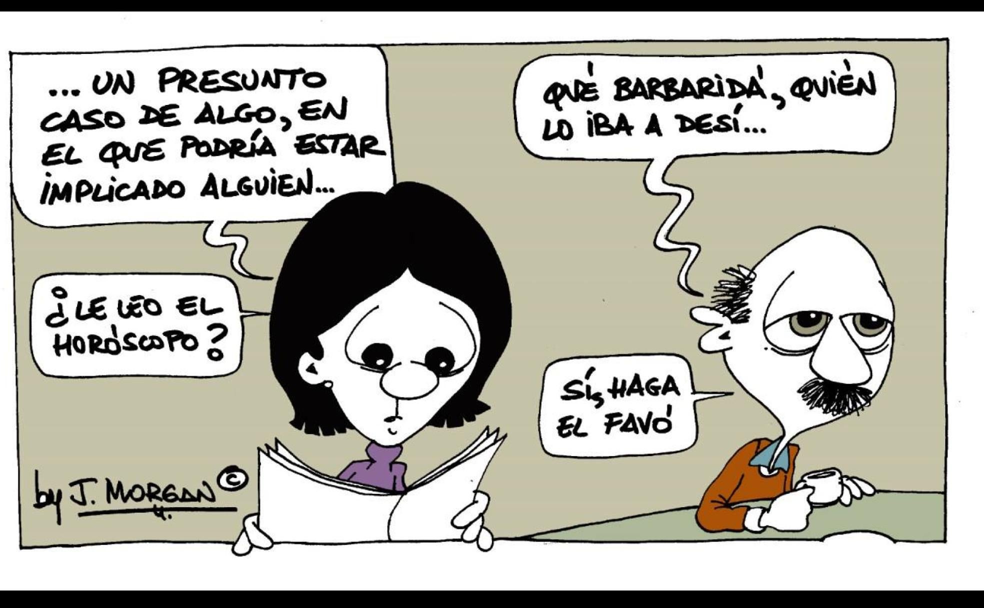 El humor de Morgan de este lunes 6 de diciembre