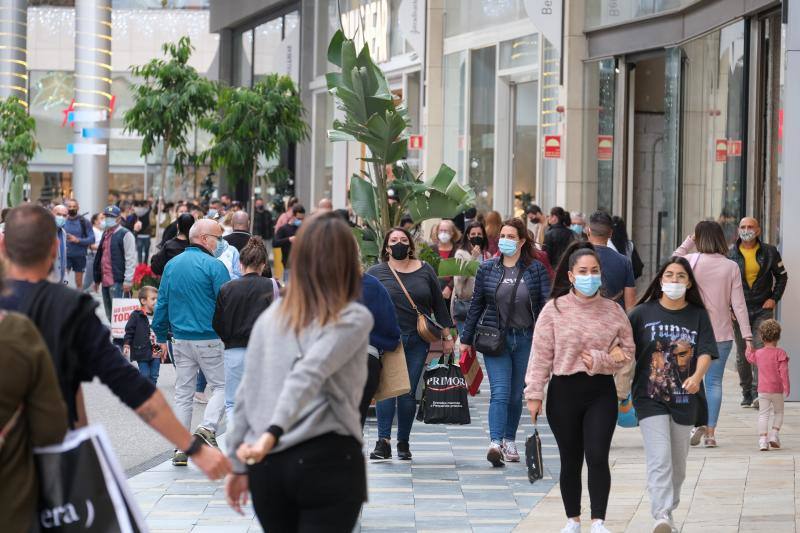 Fotos: Puente de compras navideñas en la capital grancanaria