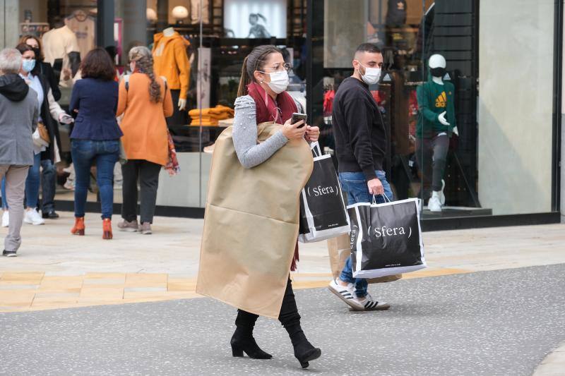 Fotos: Puente de compras navideñas en la capital grancanaria