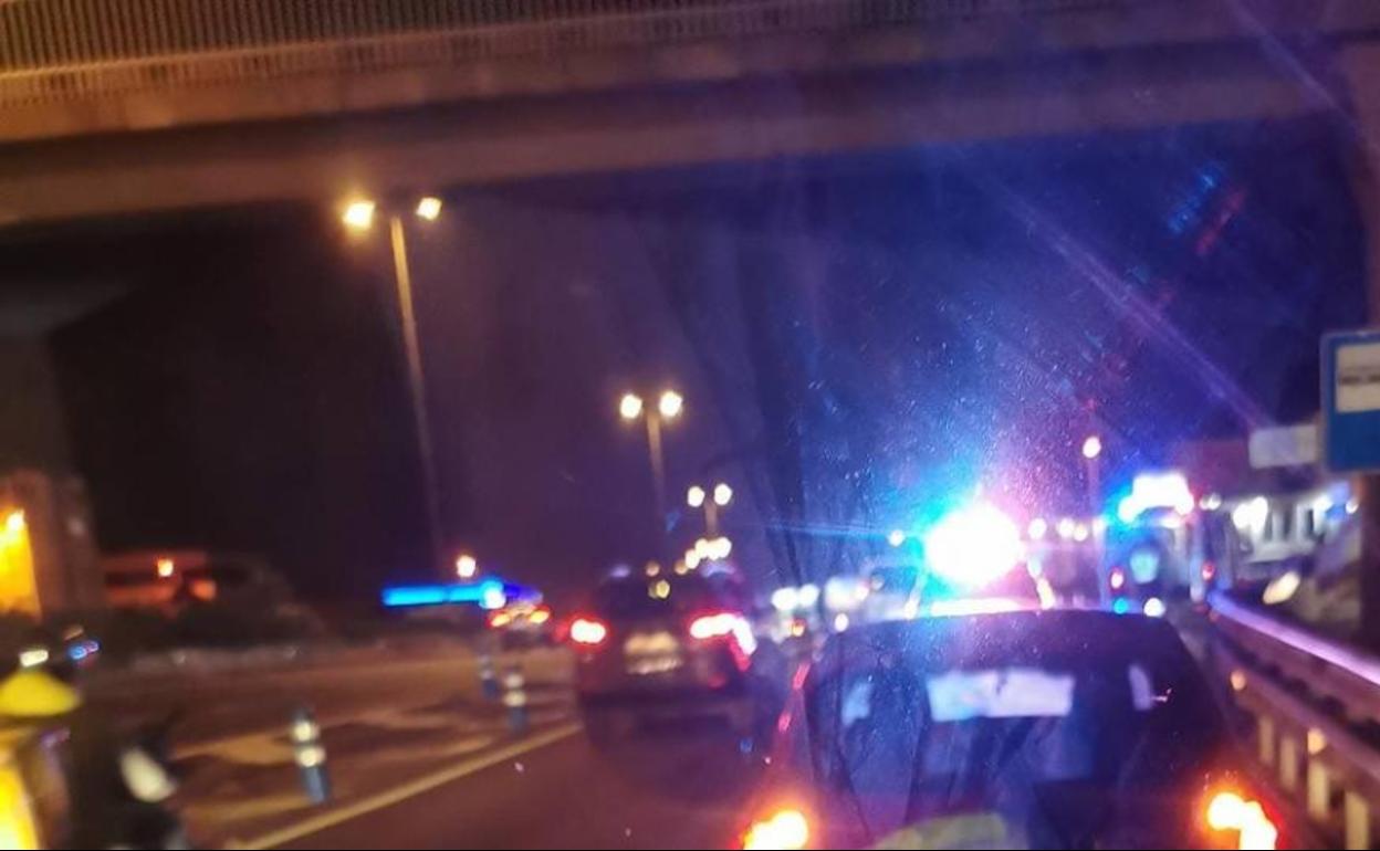 Herido un motorista tras chocar con un turismo en Telde