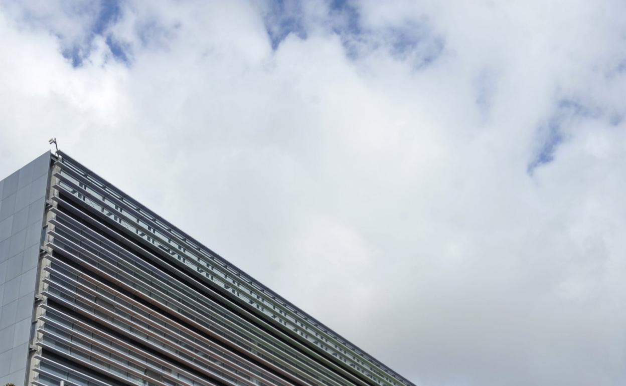 Imagen de archivo de la sede de la Ciudad de la Justicia, en la capital grancanaria. 