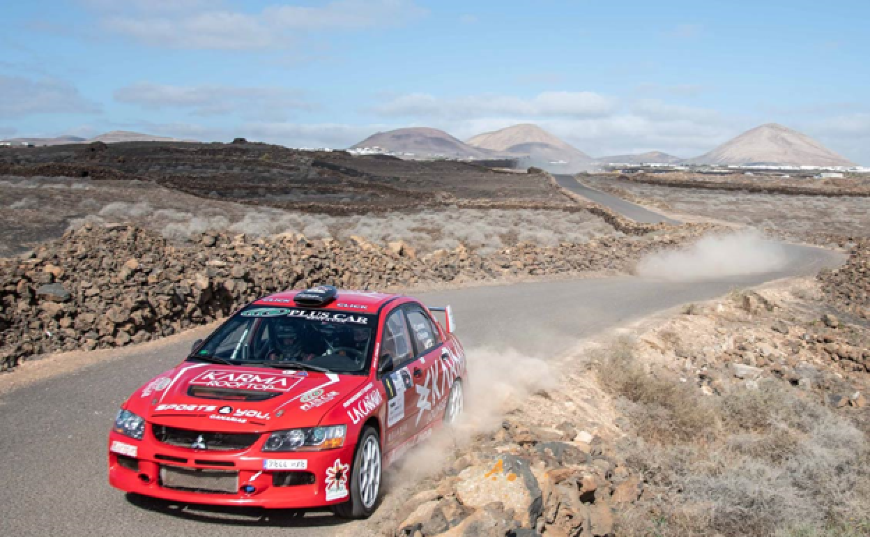 Lemes y Peñate impusieron su dominio en la prueba conejera. 