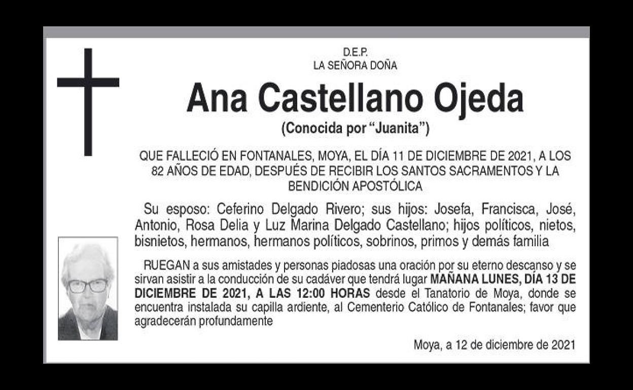 Ana Castellano Ojeda