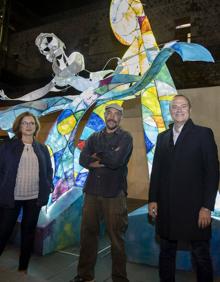 Imagen secundaria 2 - Visita del alcalde y la concejala de Cultura a los belenes del Quegles y Mata. 