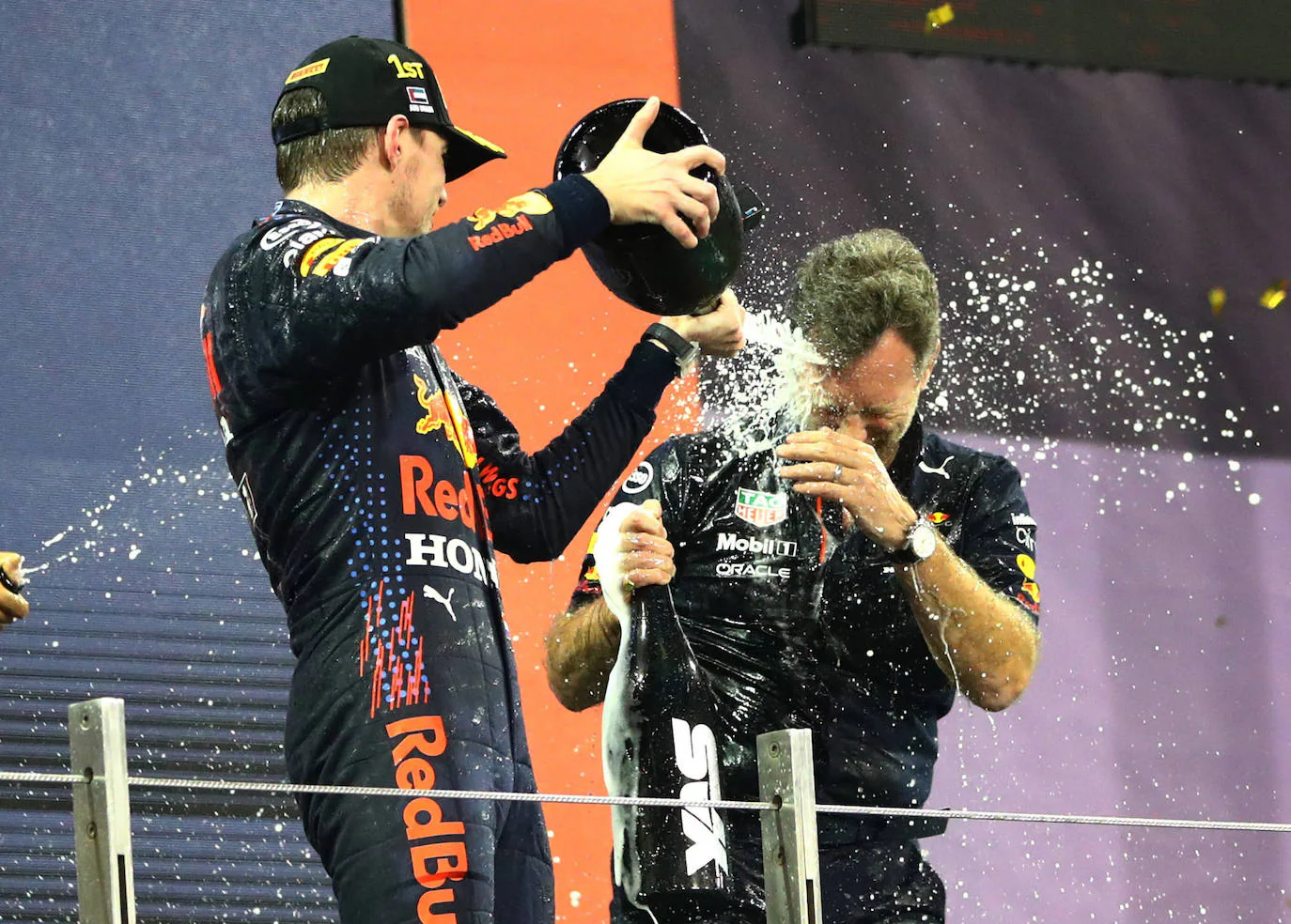 Fotos: La celebración del título de Verstappen, en imágenes