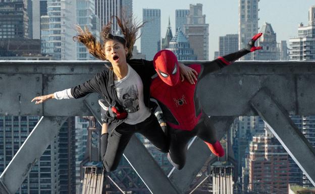 Zendaya y Tom Holland en 'Spider-Man: No Way Home'.