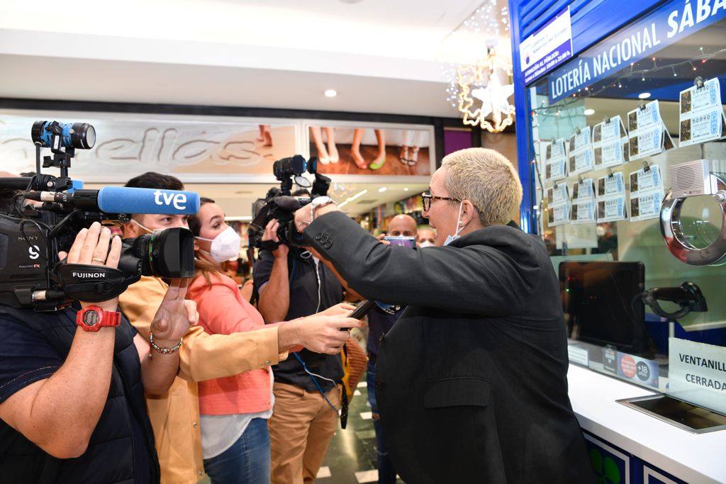 Fotos: El Gordo sonríe a Gran Canaria