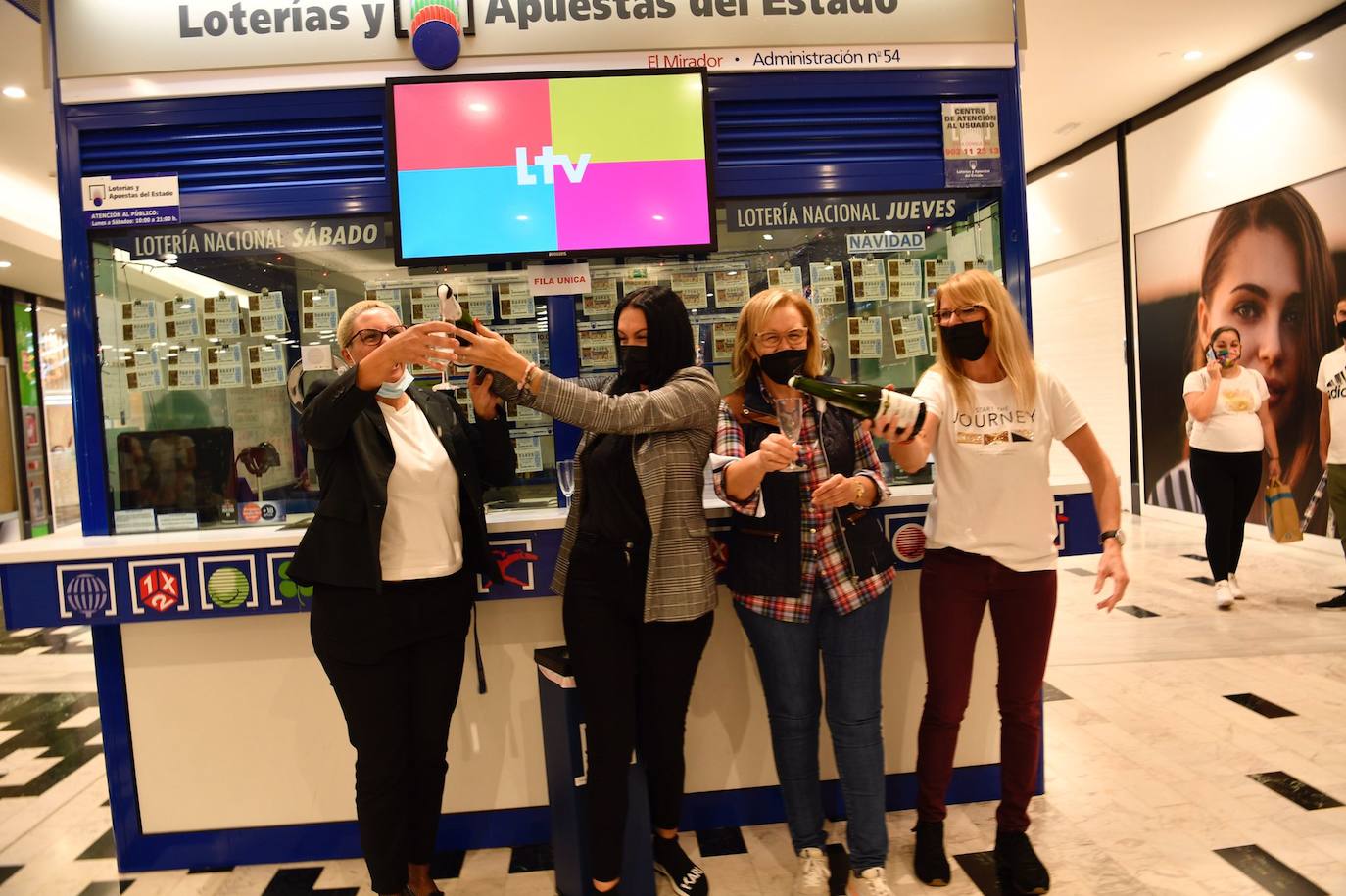 Fotos: El Gordo sonríe a Gran Canaria