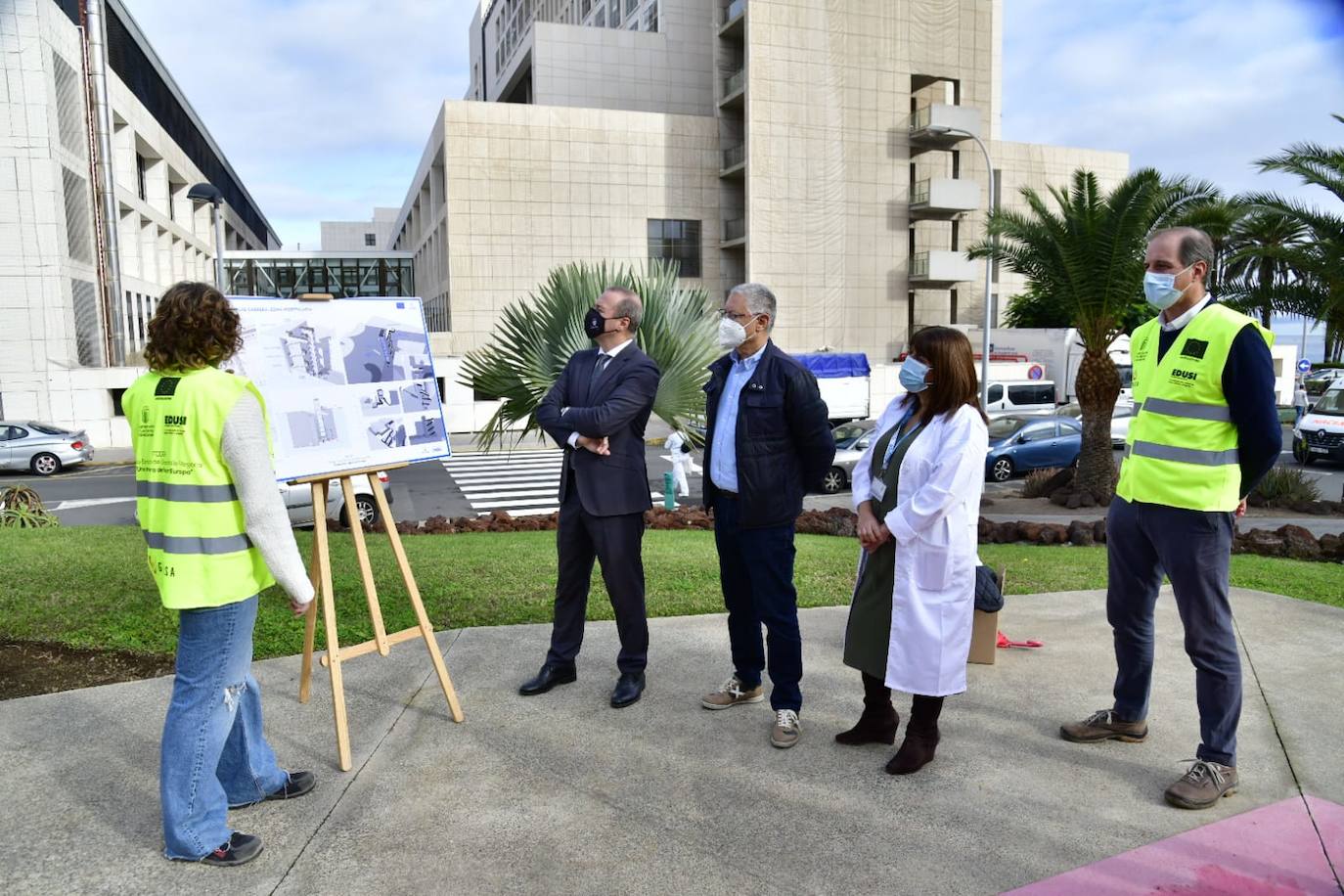 Fotos: Un ascensor panorámico para unir Zárate y El Lasso con la zona hospitalaria