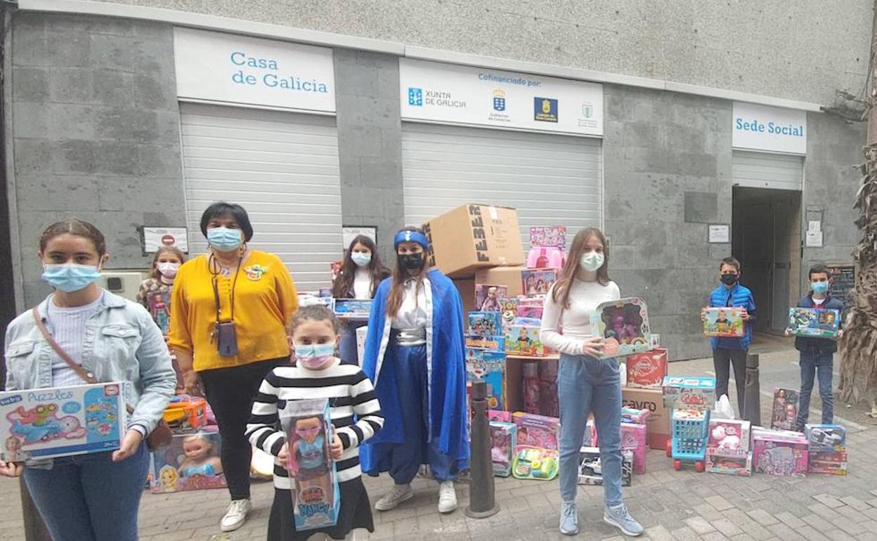 ELMASA Tecnología de Agua colabora con la recogida solidaria de juguetes de la Casa Galicia