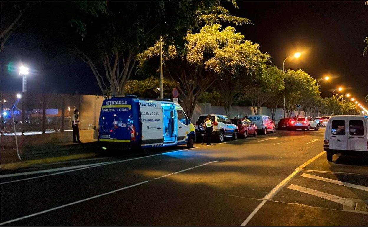 La unidad de Atestados realizó la prueba de alcoholemia. 