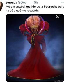 Imagen secundaria 2 - Las redes se llenan de memes del sorprendente vestido de Pedroche