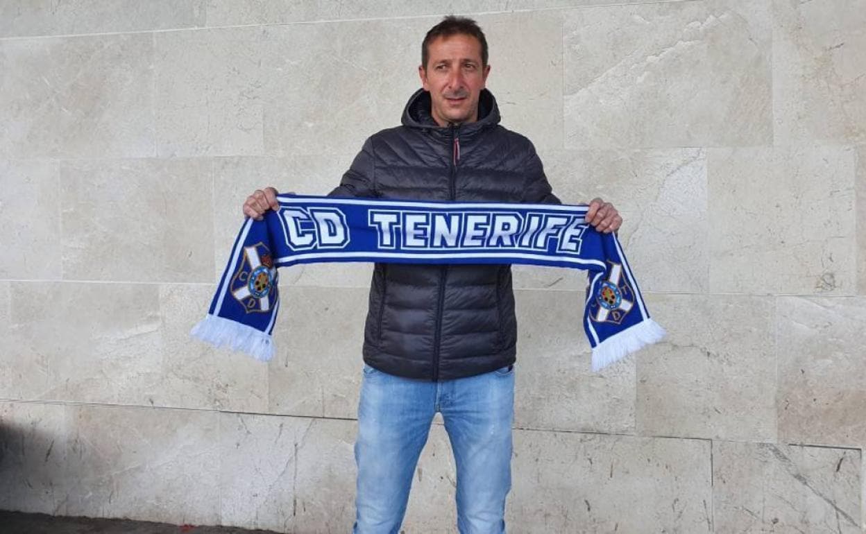 Luis Miguel Ramism entrenador del CD Tenerife. 