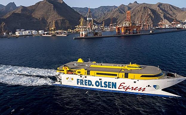 2.6 millones de pasajeros eligieron Fred. Olsen Express para viajar entre islas en 2021