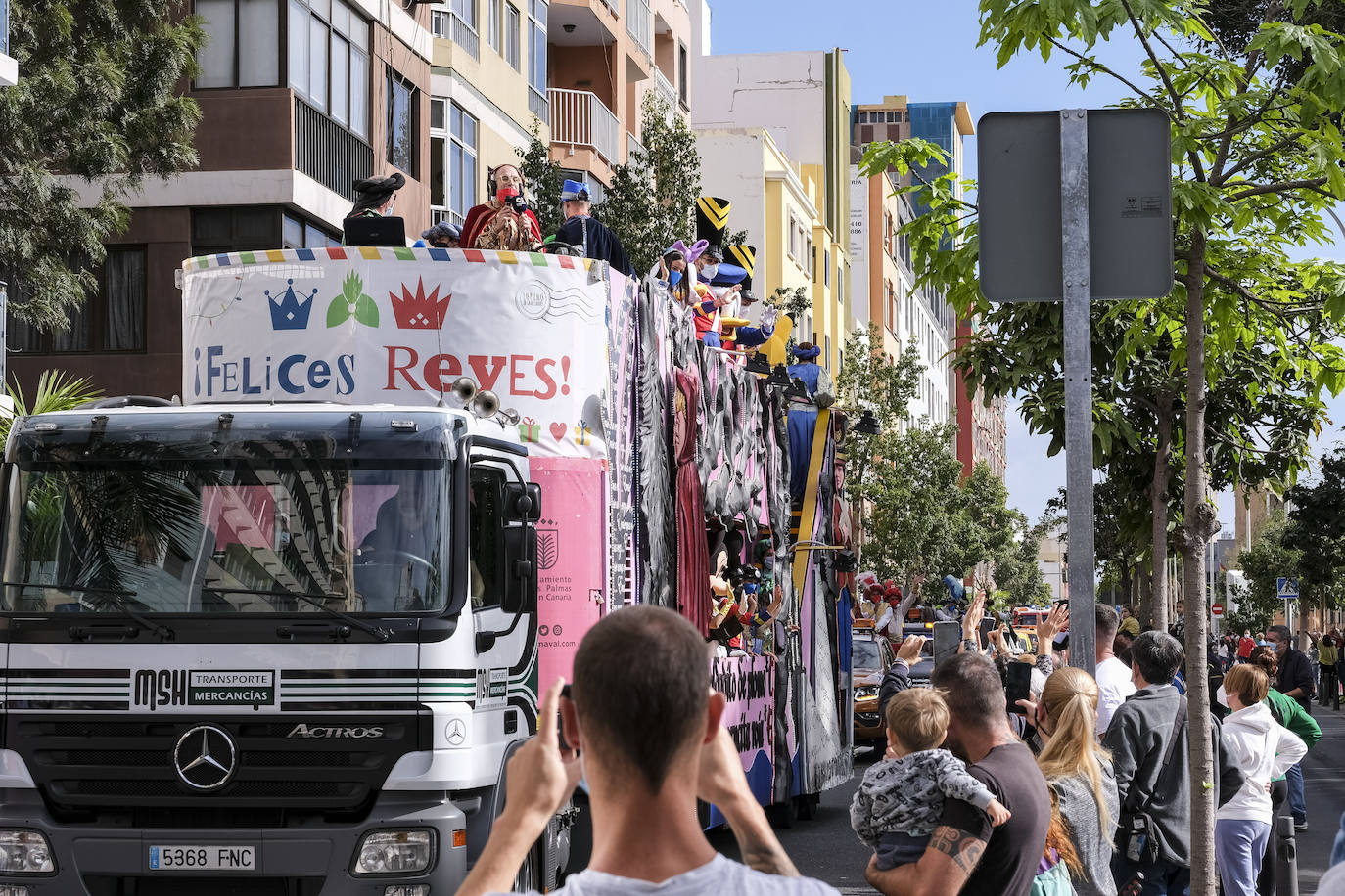 Fotos: La Cabalgata de Reyes recorre la ciudad