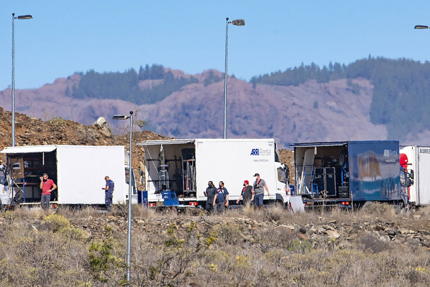 Fotos: The Mother se rueda en distintos escenarios de Gran Canaria