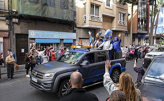 La caravana de los Reyes Magos partió de La Isleta. 