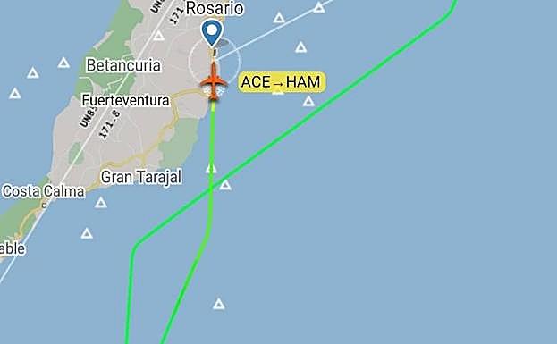 Imagen del aeropuerto de Fuerteventura. 